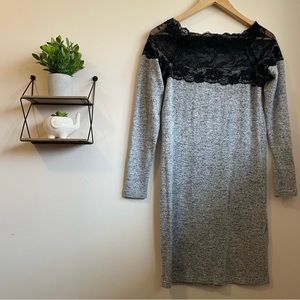 Vero Moda dress - Gray and Black - Small